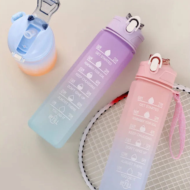 900ml Motivational Water Bottle